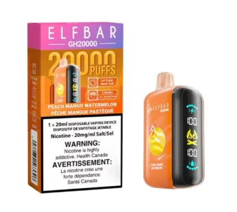 ELFBAR GH20K Disposable – Peach Mango Watermelon