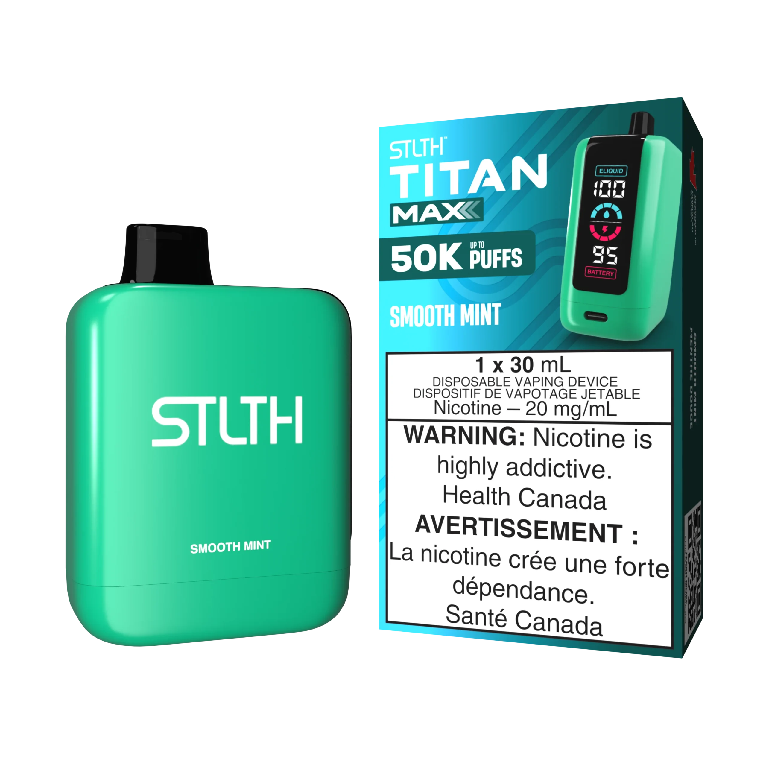 STLTH Titan Max 50K - Smooth Mint