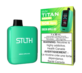 STLTH Titan Max 50K – Green Apple Ice