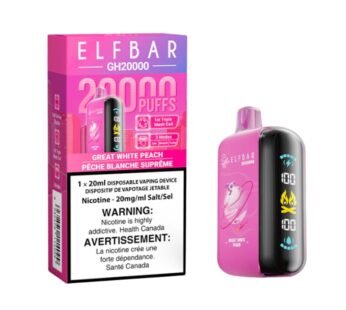 ELFBAR GH20K Disposable – Great White Peach