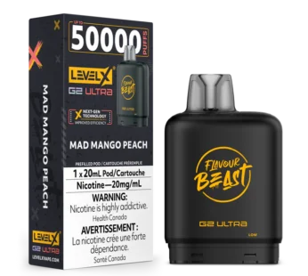Level X G2 Ultra 50K Pod – Mad Mango Peach