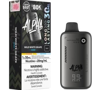 Flavour Beast Alpha 80K Disposable – Wild White Grape