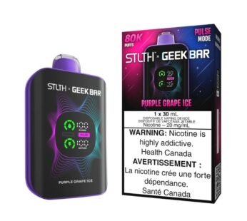 STLTH x GEEK BAR 80K Disposable – Purple Grape Ice