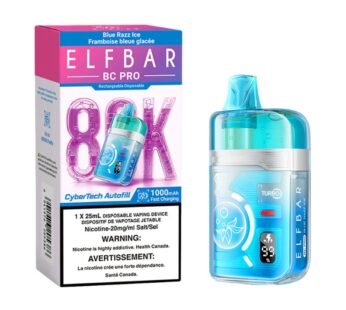 ELFBAR 80K Disposable – Blue Razz Ice