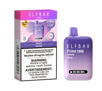 ELFBAR Prime 1800 Disposable – Grape