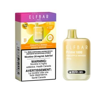 ELFBAR Prime 1800 Disposable – Pineapple Mango