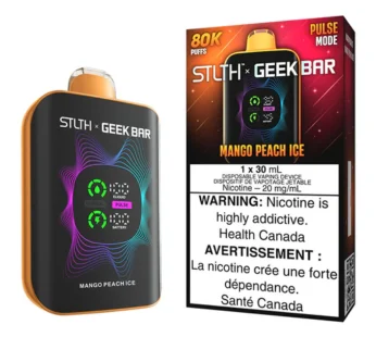 STLTH x GEEK BAR 80K Disposable – Mango Peach Ice